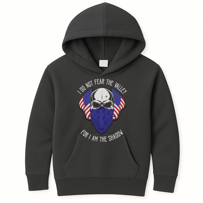 I Do Not Fear The Valley For I Am The Shadow Kids Hoodie