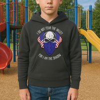 I Do Not Fear The Valley For I Am The Shadow Kids Hoodie