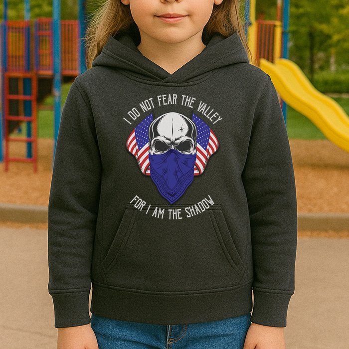 I Do Not Fear The Valley For I Am The Shadow Kids Hoodie