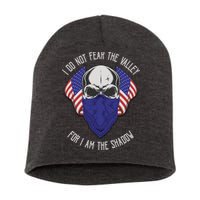 I Do Not Fear The Valley For I Am The Shadow Short Acrylic Beanie