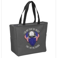 I Do Not Fear The Valley For I Am The Shadow Zip Tote Bag