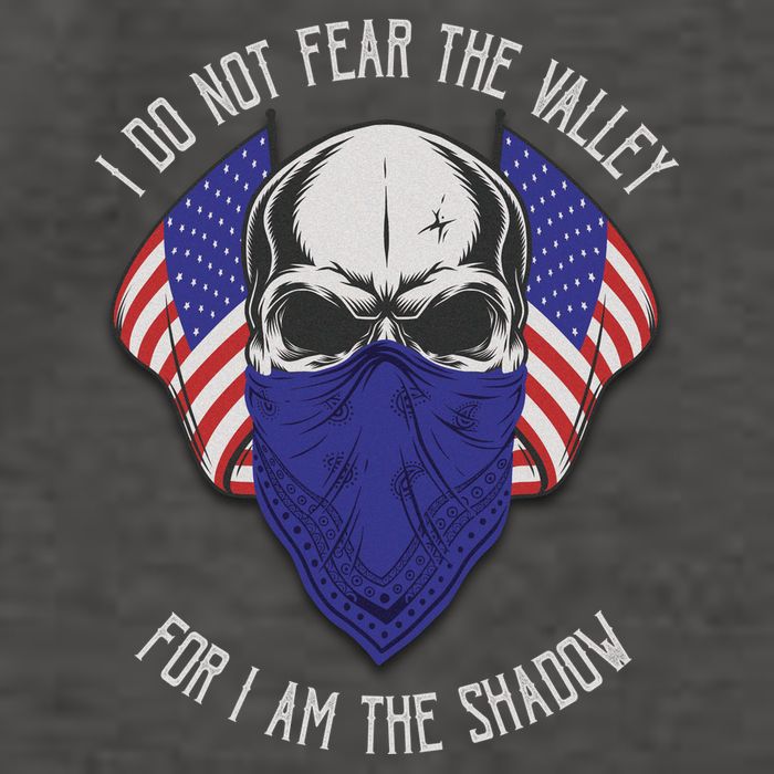I Do Not Fear The Valley For I Am The Shadow Vector Backpack