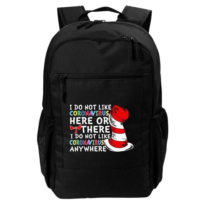 I Do Not Like Corona-Virus Here or There Do Not Like Anywhere Backpack