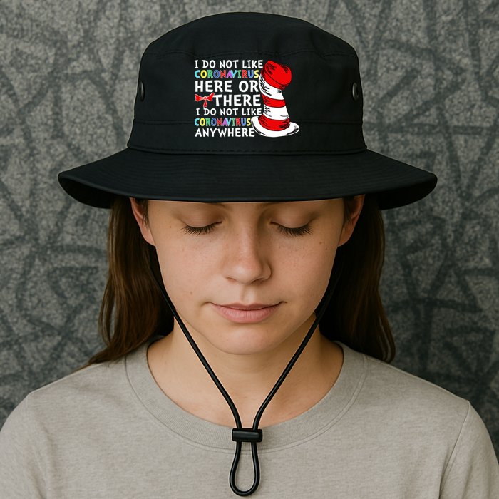 I Do Not Like Corona-Virus Here or There Do Not Like Anywhere Bucket Hat