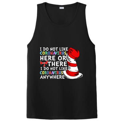 I Do Not Like Corona-Virus Here or There Do Not Like Anywhere PosiCharge Competitor Tank