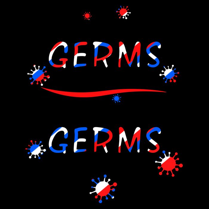 I Do Not Like Germs Here Or There 16oz Travel Tumbler