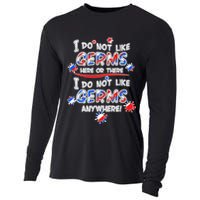 I Do Not Like Germs Here Or There Cooling Performance Long Sleeve Crew