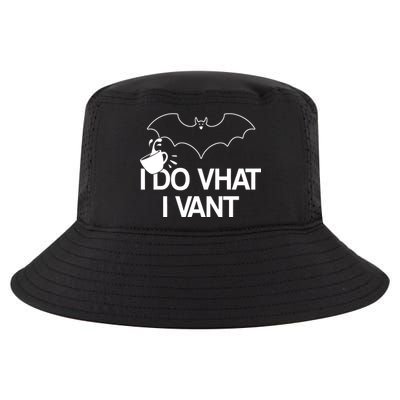 I Do What I Vant (Want) Funny Bat Vampire Cool Comfort Performance Bucket Hat