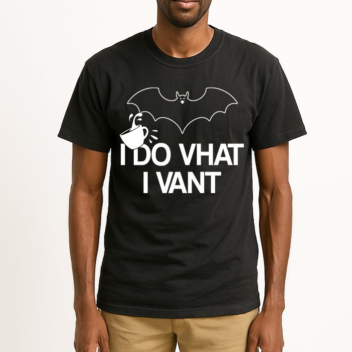 I Do What I Vant (Want) Funny Bat Vampire Tall T-Shirt
