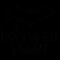 I Do What I Vant (Want) Funny Bat Vampire 16oz Travel Tumbler