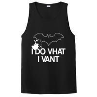 I Do What I Vant (Want) Funny Bat Vampire PosiCharge Competitor Tank