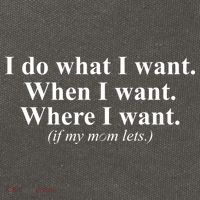 I Do What I Want Cotton Canvas Backpack