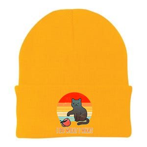 I Do What I Want Bad Cat Knit Cap Winter Beanie