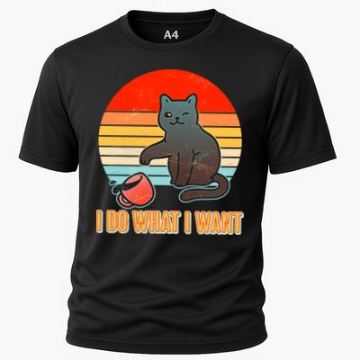 I Do What I Want Bad Cat Performance Shirt