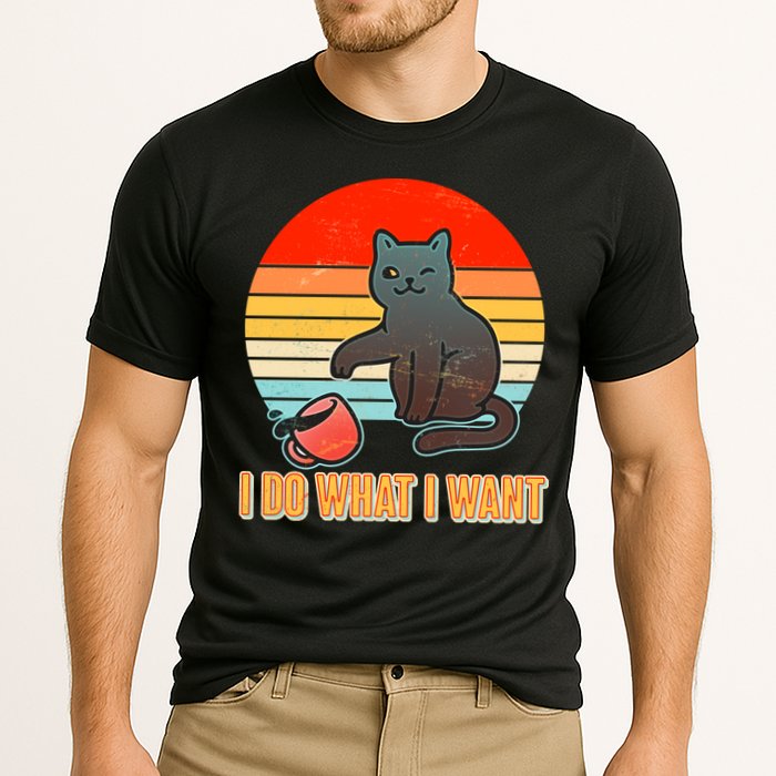 I Do What I Want Bad Cat Performance Shirt