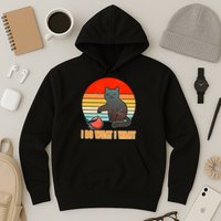 I Do What I Want Bad Cat Hoodie