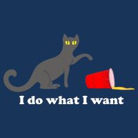 I Do What I Want Evil Cat Infant Baby Jersey Bodysuit