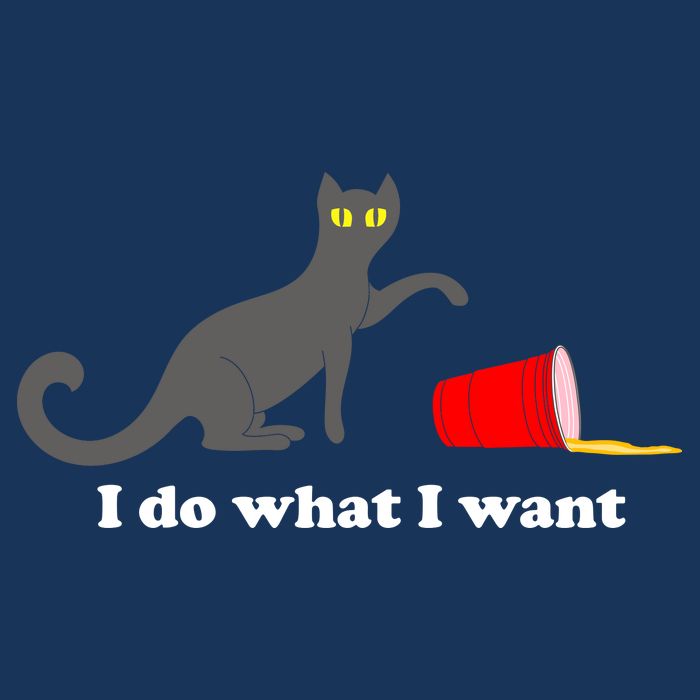 I Do What I Want Evil Cat Infant Baby Jersey Bodysuit