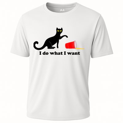 I Do What I Want Evil Cat Performance Shirt