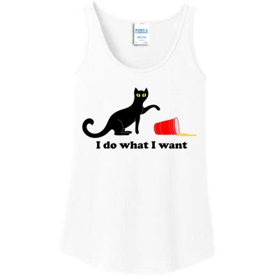 I Do What I Want Evil Cat Ladies Essential Tank