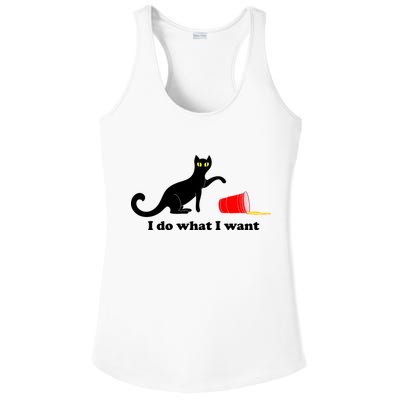 I Do What I Want Evil Cat Ladies PosiCharge Competitor Racerback Tank