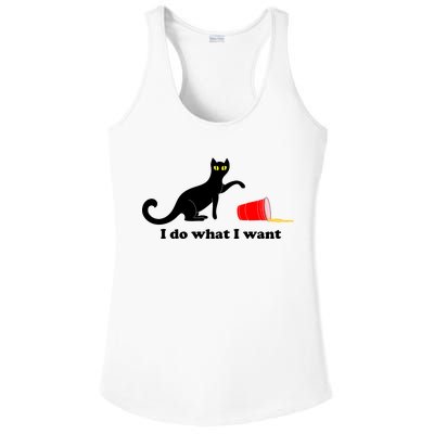 I Do What I Want Evil Cat Ladies PosiCharge Competitor Racerback Tank