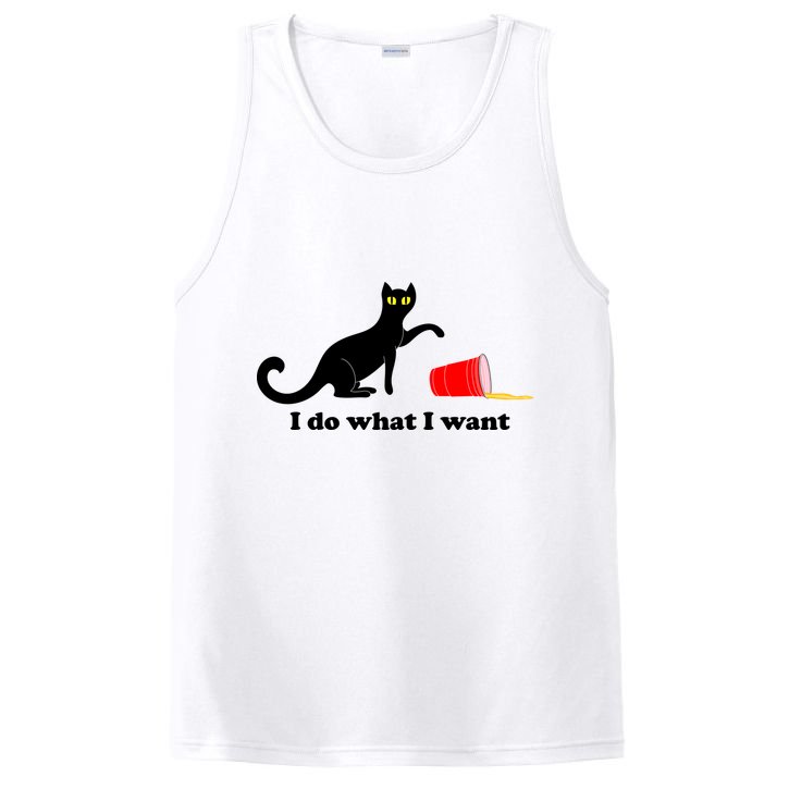 I Do What I Want Evil Cat PosiCharge Competitor Tank