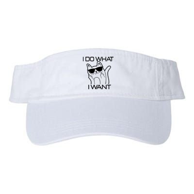I Do What I Want Funny Cat Visor