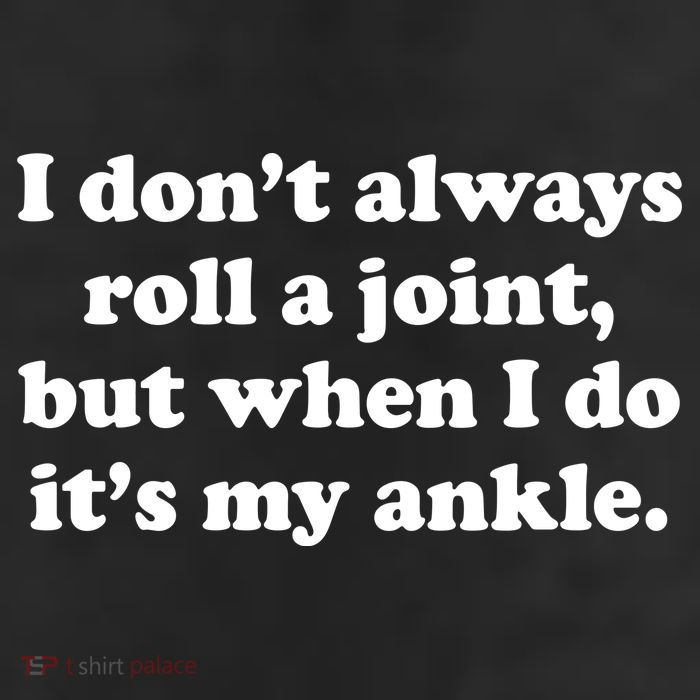 I Don't Always Roll A Joint Adult Drive Performance Visor