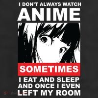 I Don't Always Watch Anime Funny Beanie