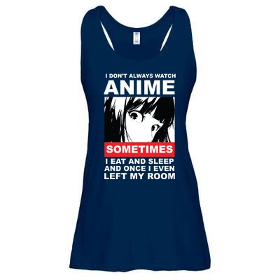 I Don't Always Watch Anime Funny Ladies Essential Flowy Tank