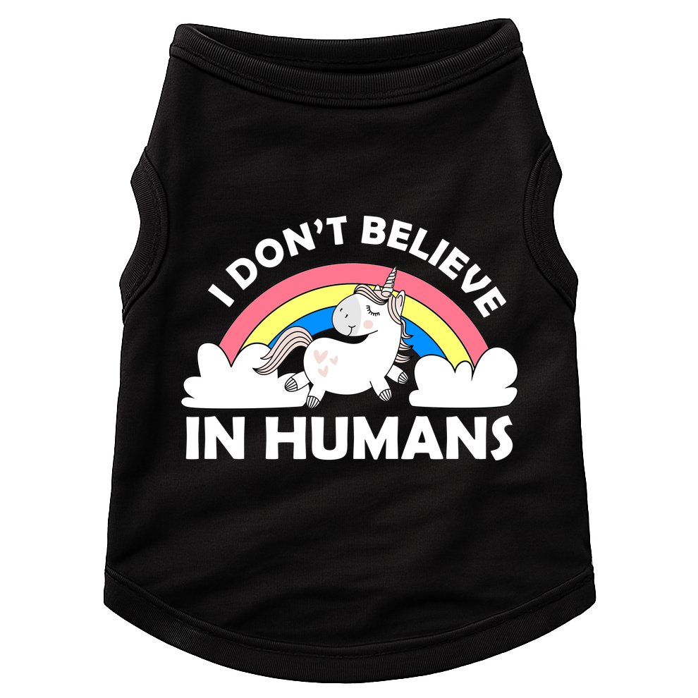 I Don't Believe In Humans Doggie Tank