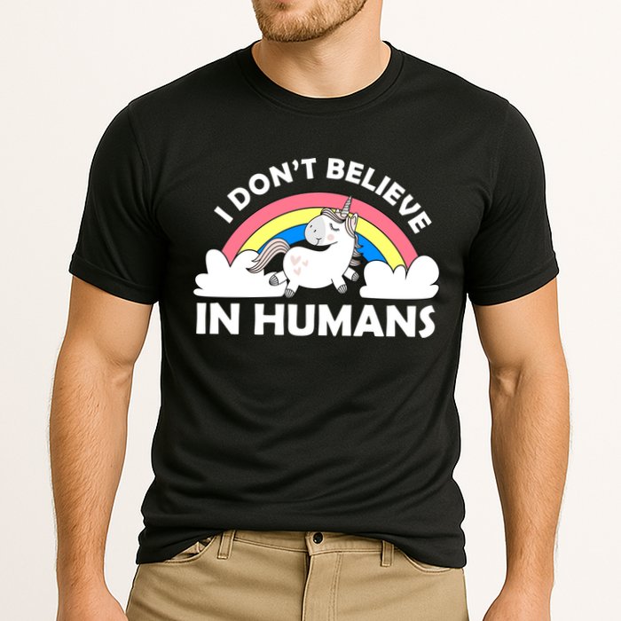 I Don't Believe In Humans Cooling Performance Crew T-Shirt