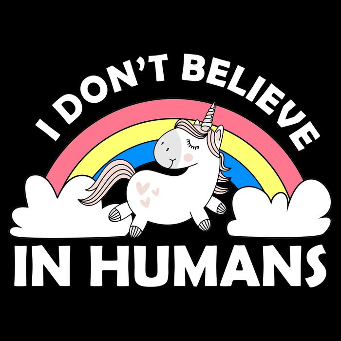 I Don't Believe In Humans Cooling Performance Crew T-Shirt