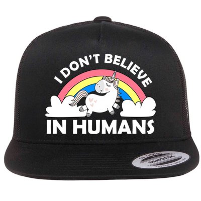I Don't Believe In Humans Flatbill Hat