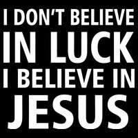 I Don't Believe In Luck, I Believe In Jesus Impact Tech Backpack