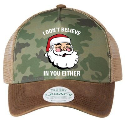 I Don't Believe In You Either X-Mas Legacy Tie Dye Trucker Hat