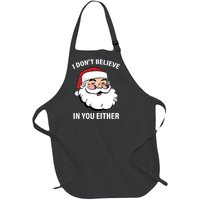 I Don't Believe In You Either X-Mas Full-Length Apron With Pockets