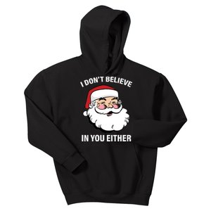 I Don't Believe In You Either X-Mas Kids Hoodie