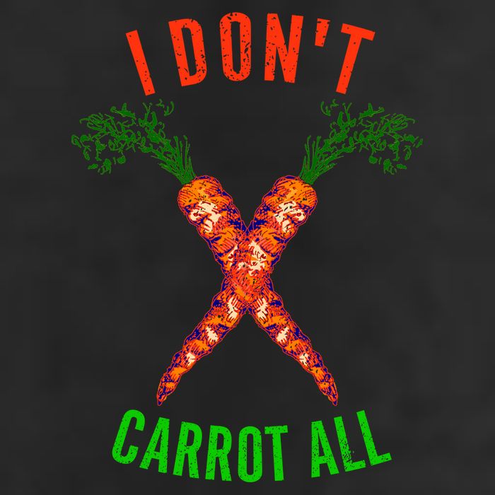 I Don't Carrot All Cool Comfort Performance Bucket Hat