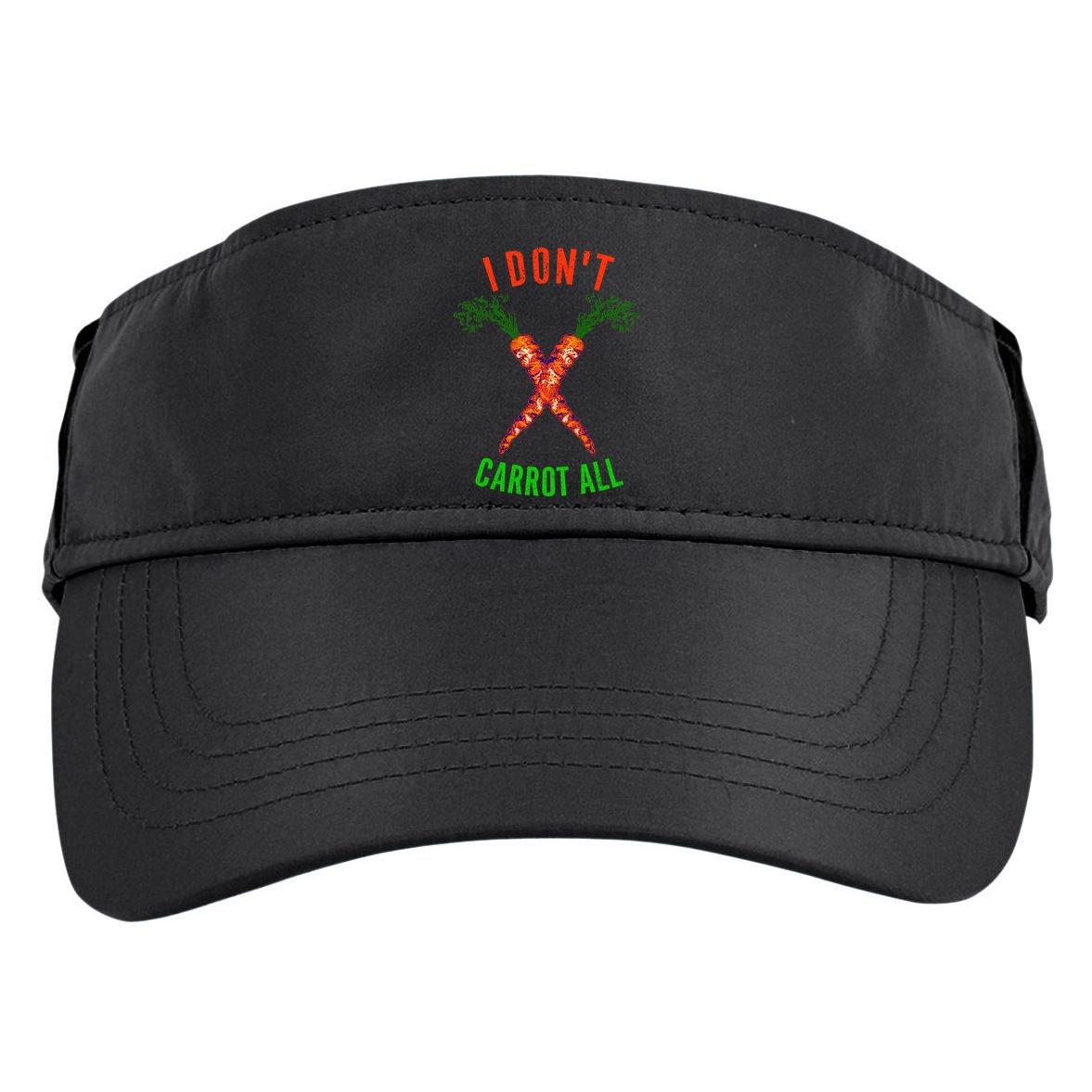 I Don't Carrot All Adult Drive Performance Visor