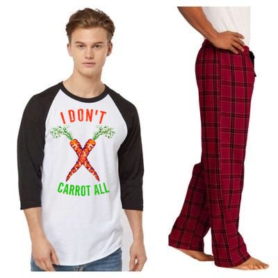 I Don't Carrot All Raglan Sleeve Pajama Set