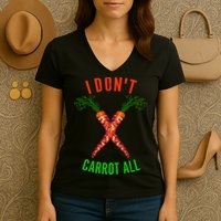 I Don't Carrot All Women's V-Neck T-Shirt