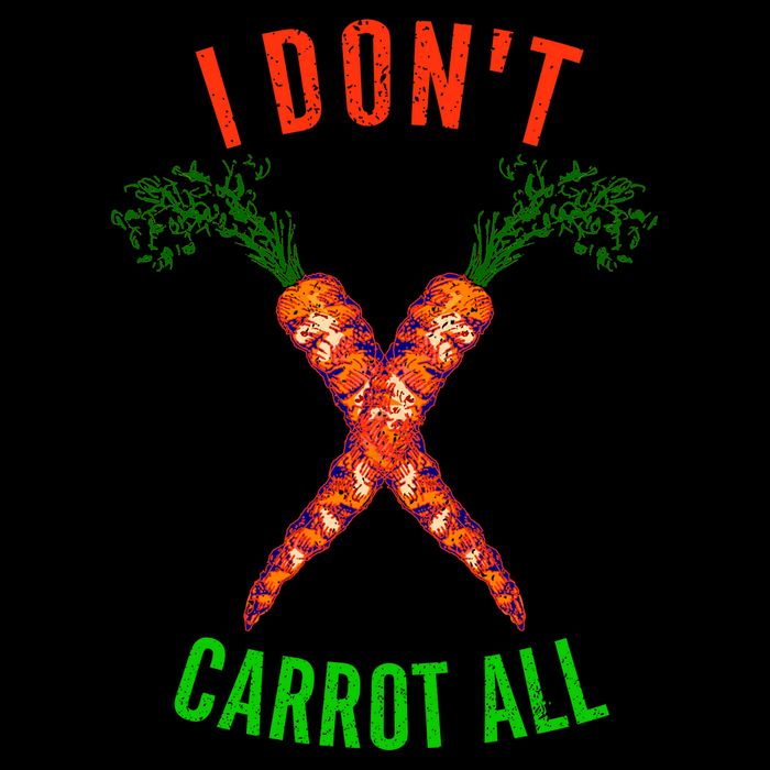 I Don't Carrot All Women's V-Neck T-Shirt