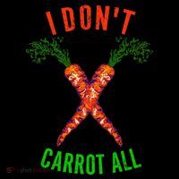I Don't Carrot All Short Acrylic Beanie