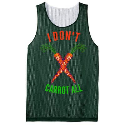 I Don't Carrot All Mesh Reversible Basketball Jersey Tank