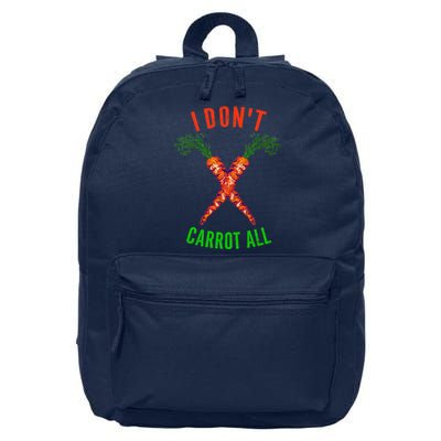 I Don't Carrot All 16 in Basic Backpack