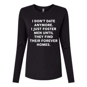 I Don't Date Anymore I Just Foster Men Womens Cotton Relaxed Long Sleeve T-Shirt