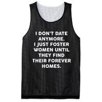 I Don't Date Anymore I Just Foster Women Mesh Reversible Basketball Jersey Tank