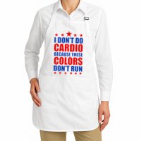 I Don't Do Cardio Because These Colors Don't Run Apron